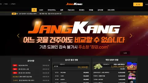 장강 (JANGKANG) 원본 사이트 관측 화면